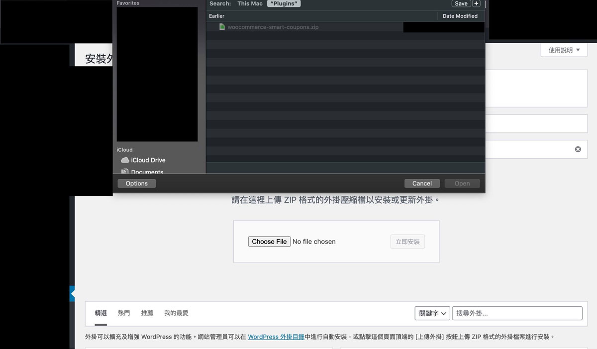 smart coupon 檔案上傳