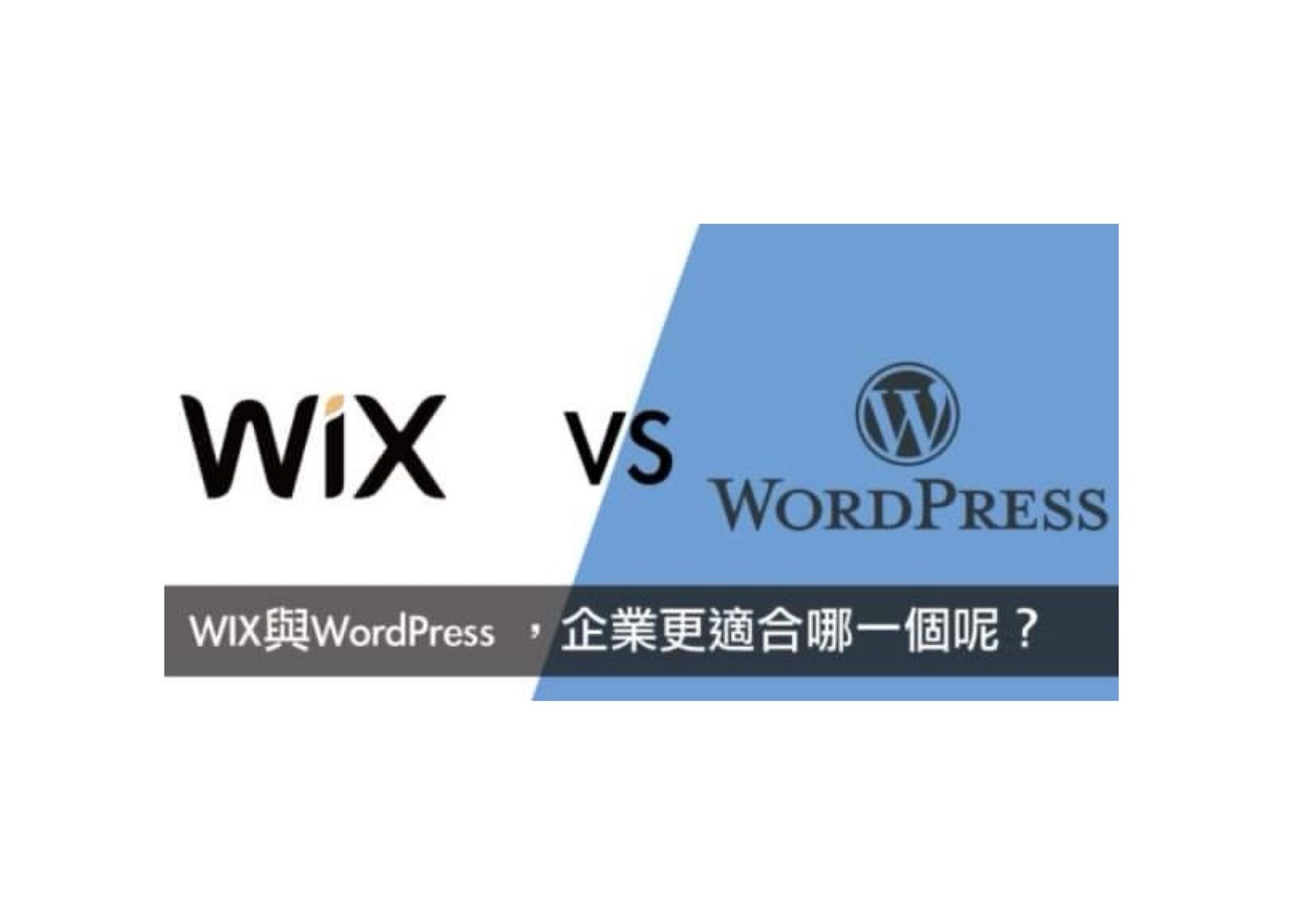 Wix與WordPress 架網站平台，對於企業來說更適合哪一個呢？