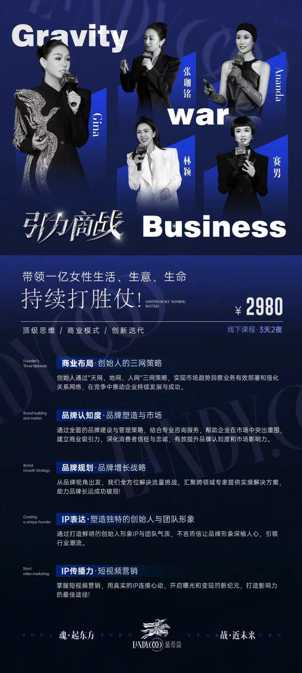 藍蒂蔻引力商戰戰國策集團