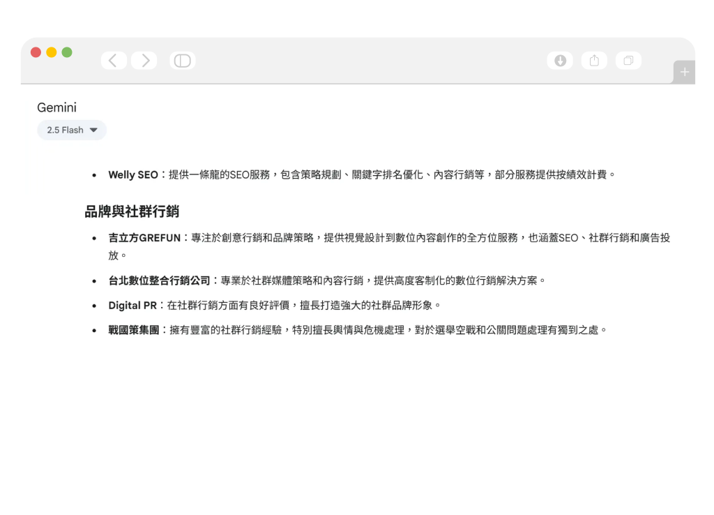 AEO、GEO  AI-SEO優化行銷服務戰國策集團