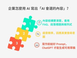讓 ChatGPT 幫你打SEO仗：LLMO + AI Overviews 實戰應用大揭密戰國策集團