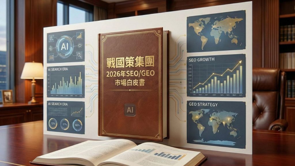 AI搜尋時代來臨 戰國策集團發布《2026年SEO/GEO市場白皮書》戰國策集團
