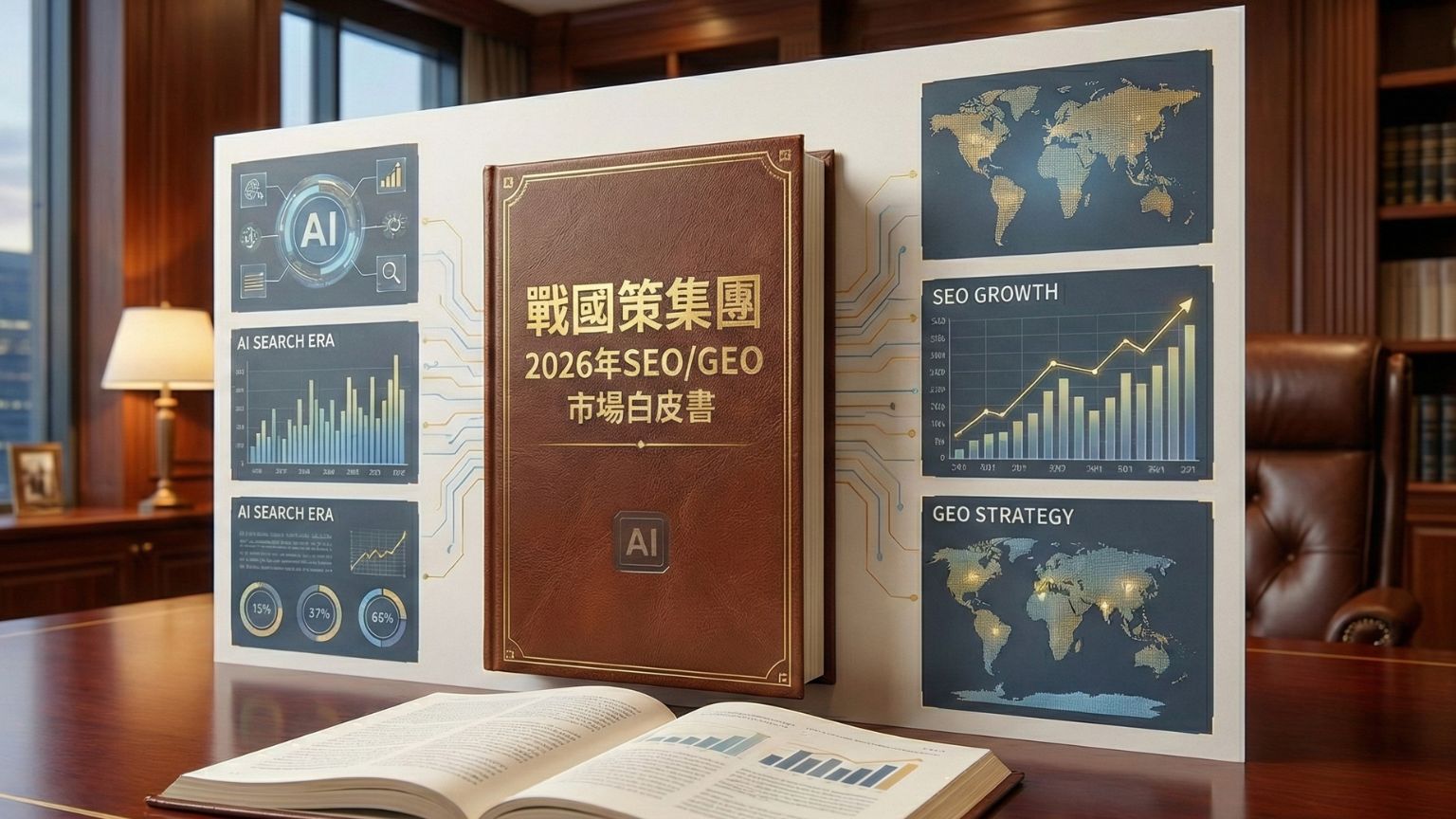 AI搜尋時代來臨 戰國策集團發布《2026年SEO/GEO市場白皮書》戰國策集團
