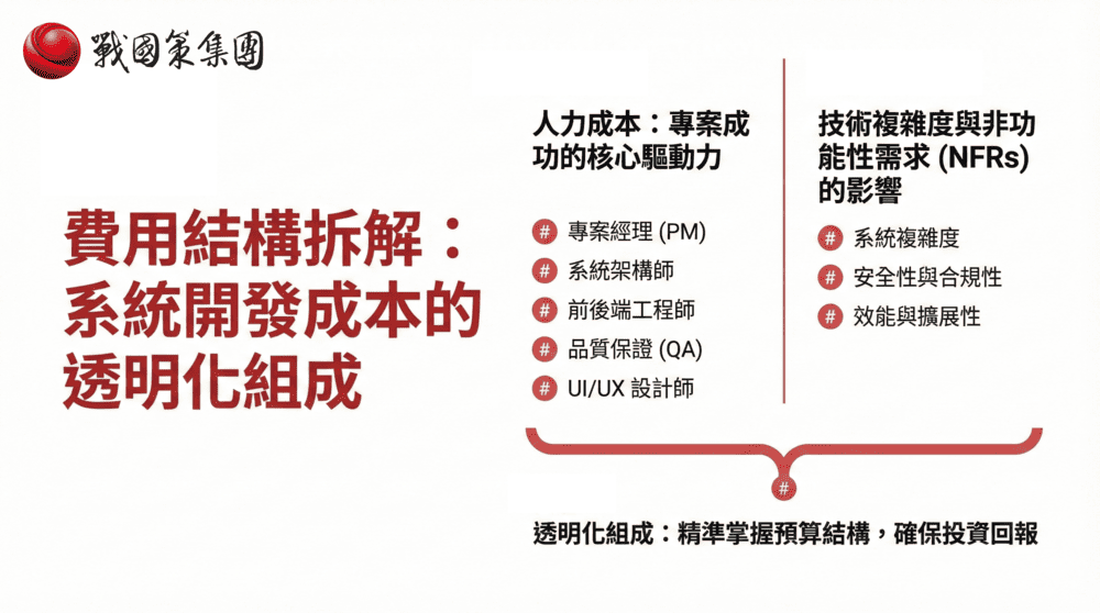 2026 最新企業數位轉型決策指南：系統開發費用、成本與風險的專業評估框架戰國策集團