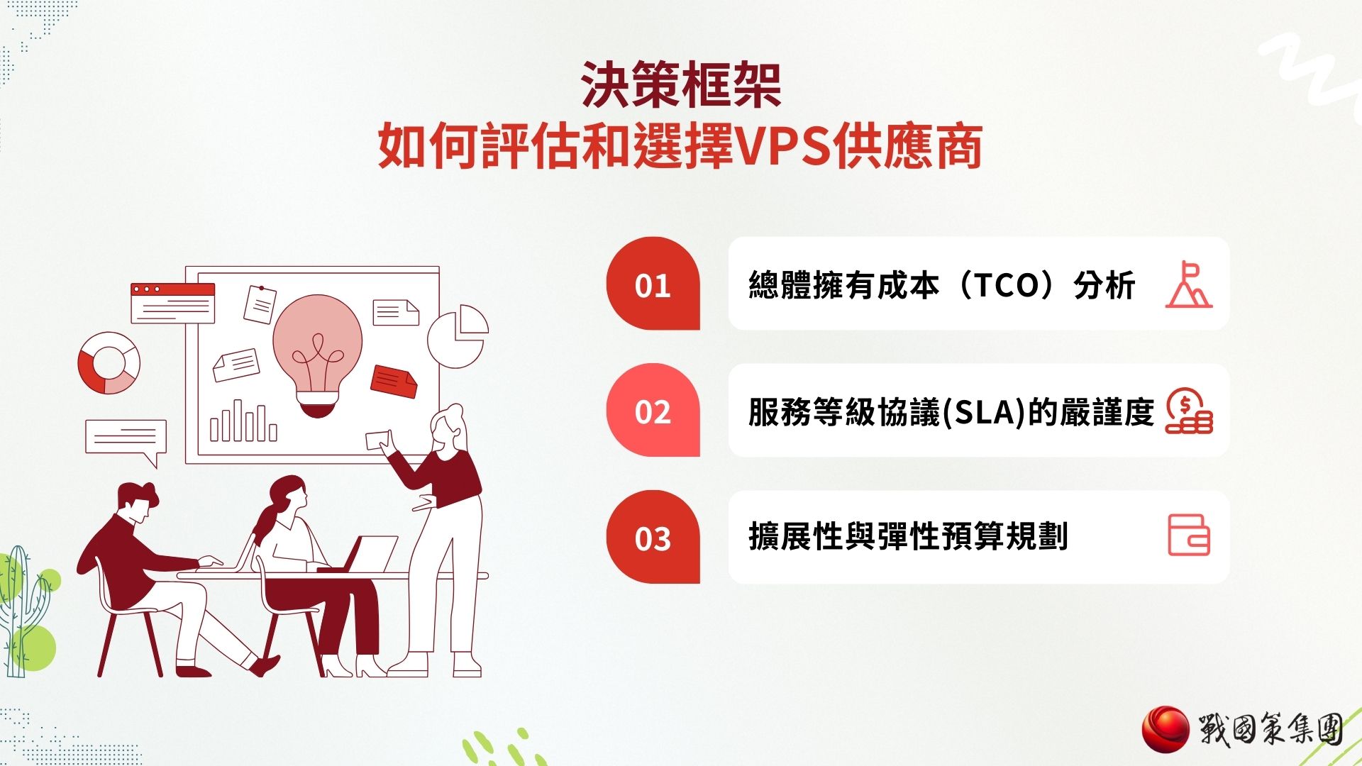 決策框架 如何評估和選擇VPS供應商