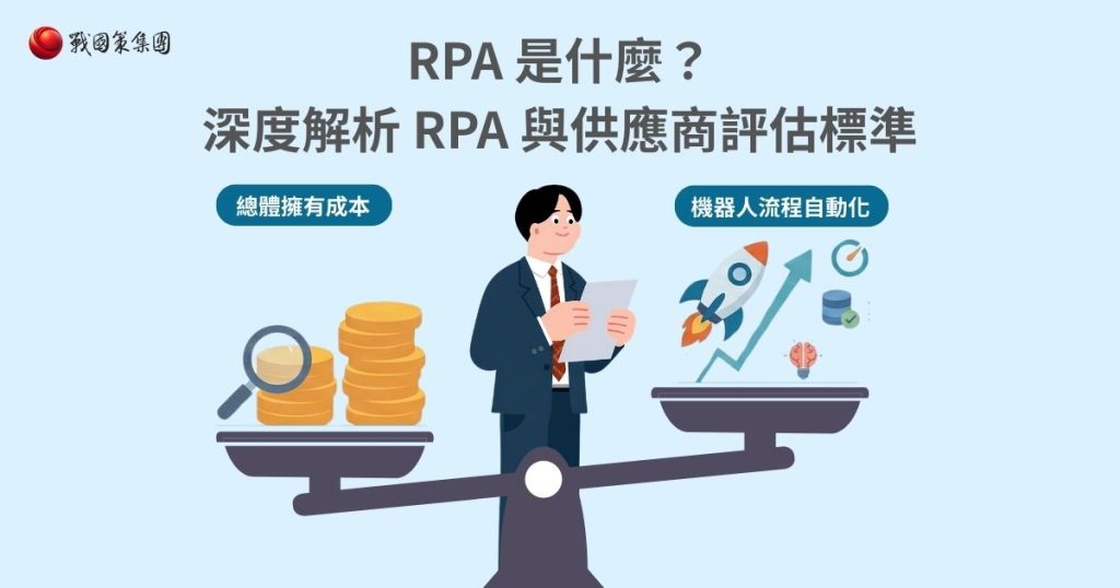 RPA 是什麼？2026 企業決策指南：深度解析 RPA 與供應商評估標準戰國策集團