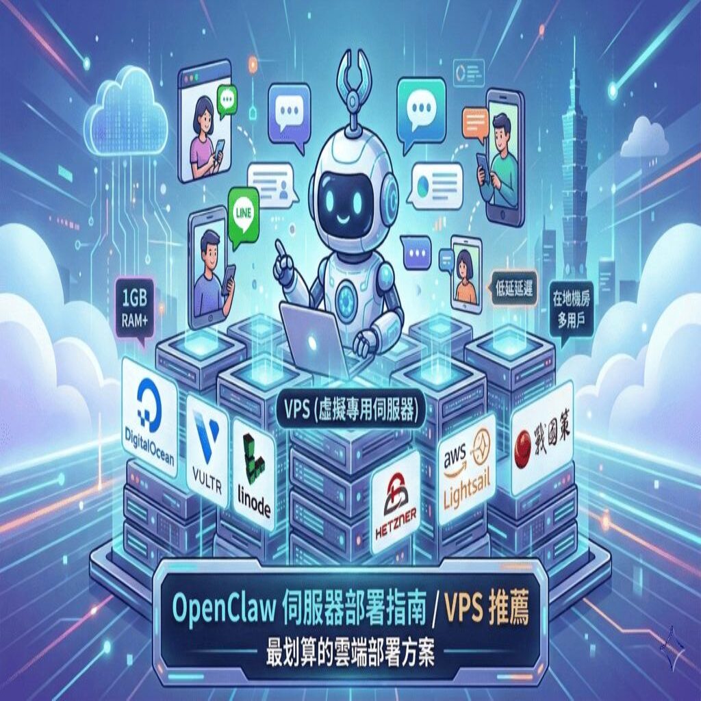OpenClaw VPS 怎麼選?2026 最佳 VPS 推薦與部署完整教學戰國策集團