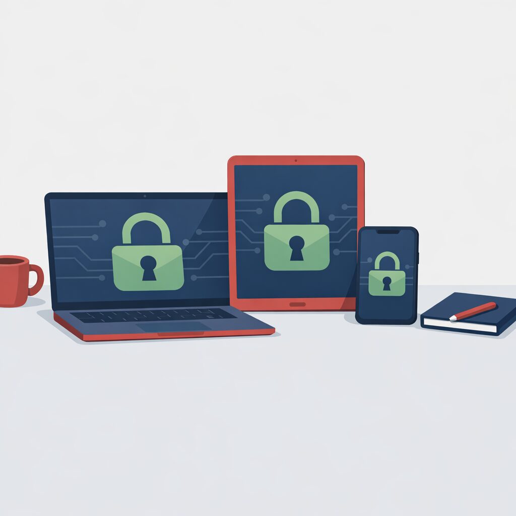 多裝置 Google SSL 安全標示
