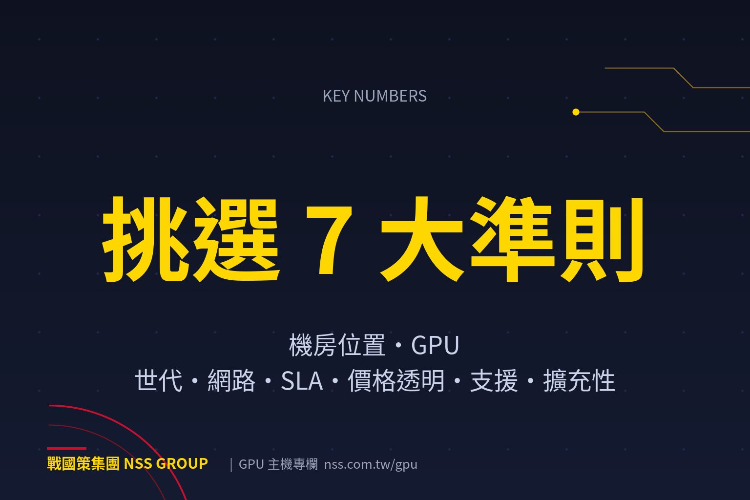 戰國策集團GPU主機推薦【2026】台灣廠商評比與7大挑選準則 機房位置・GPU 世代・網路・SLA・價格透明・支援・擴充性