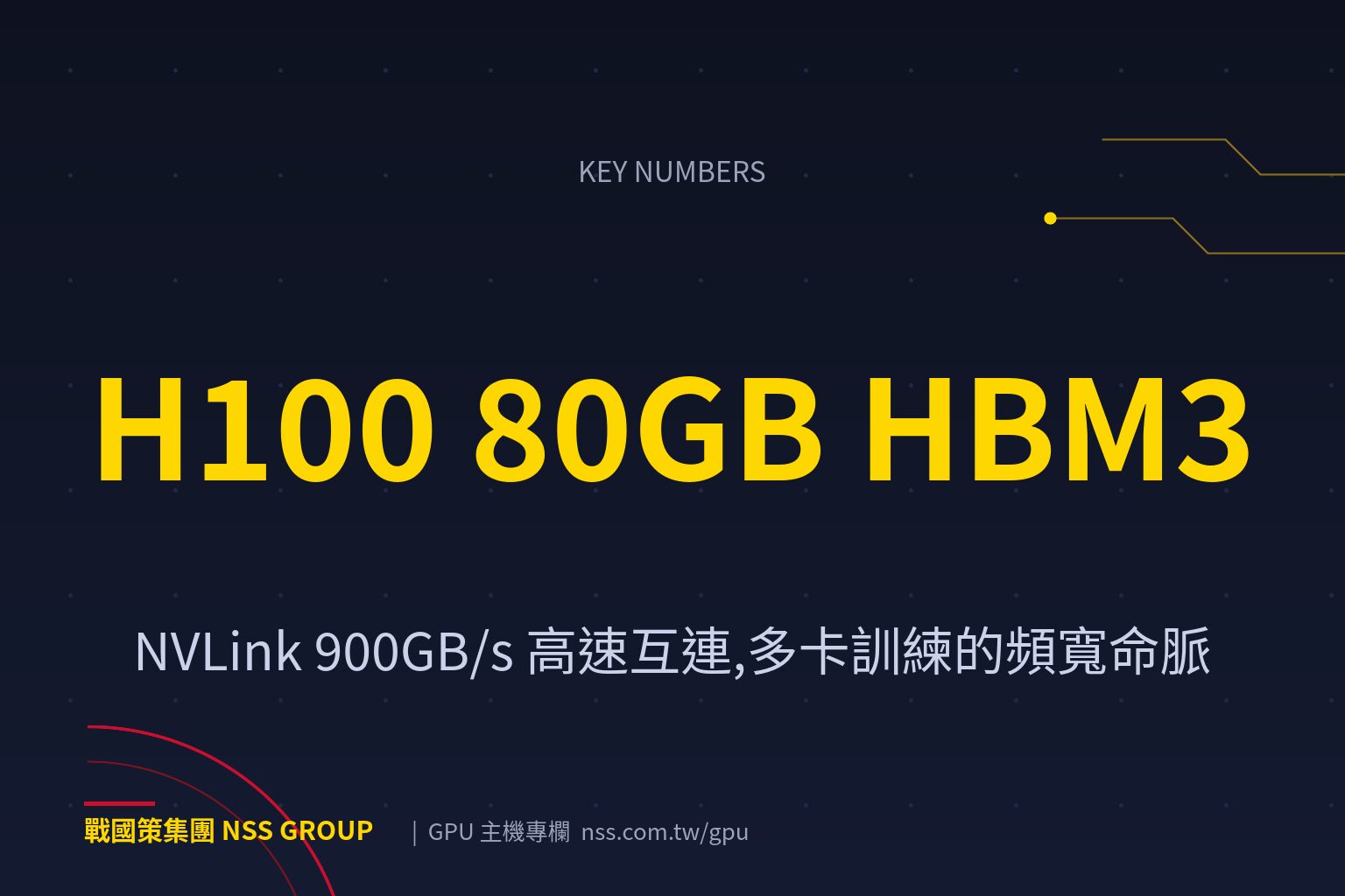 戰國策集團GPU Server 規格怎麼看?H100/A100/L40S 選型指南 NVLink 900GB/s 高速互連,多卡訓練的頻寬命脈
