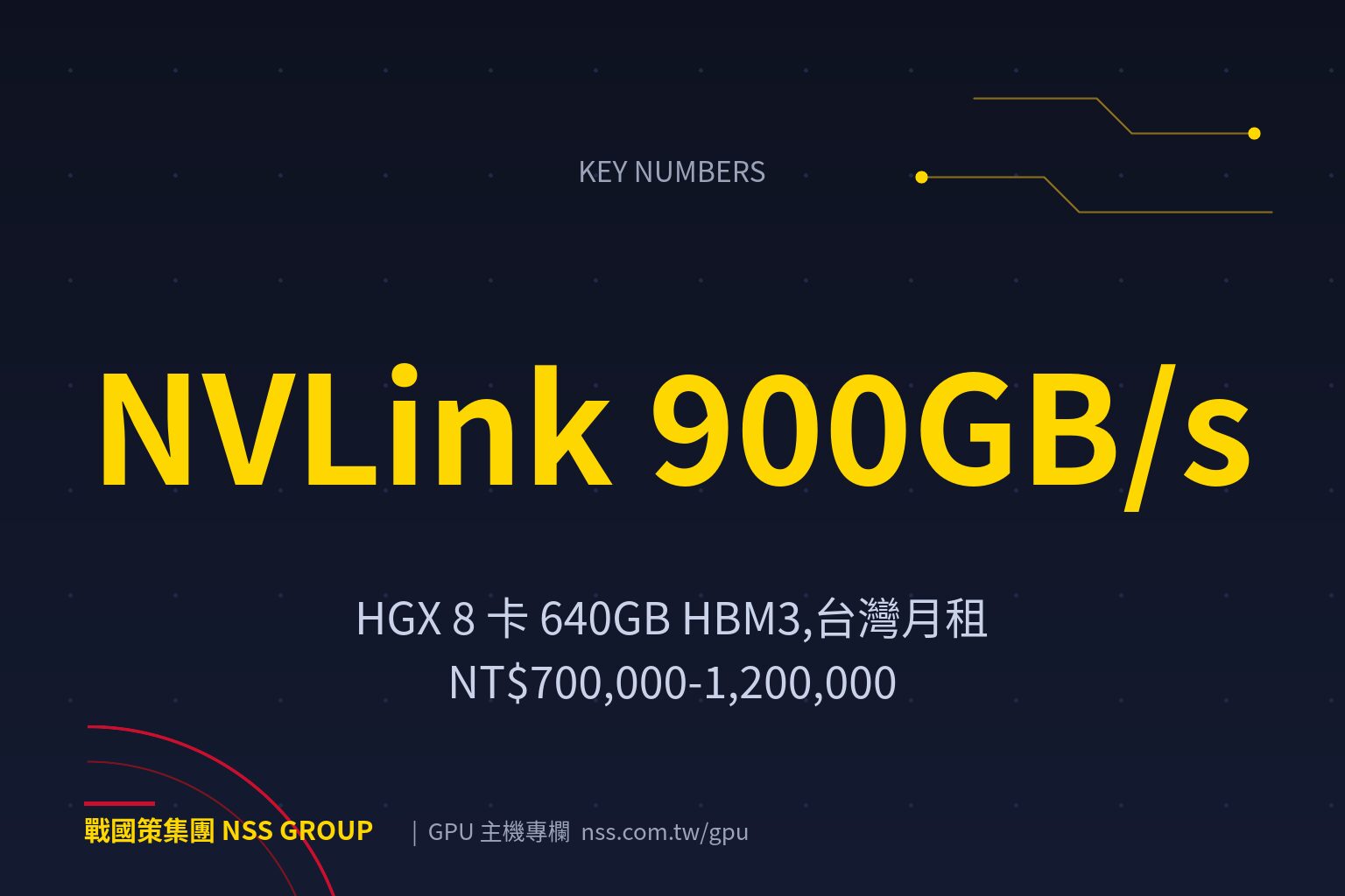 H100 主機租用完整指南:HGX 8 卡架構、NVLink 頻寬與台灣月租行情【2026】